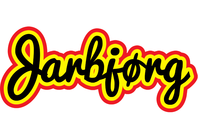 Jarbjørg flaming logo