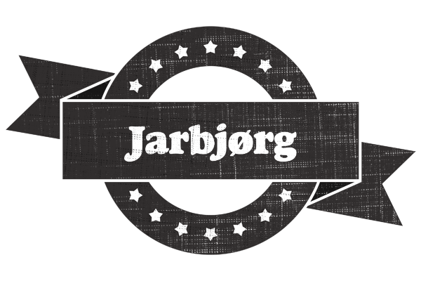 Jarbjørg grunge logo