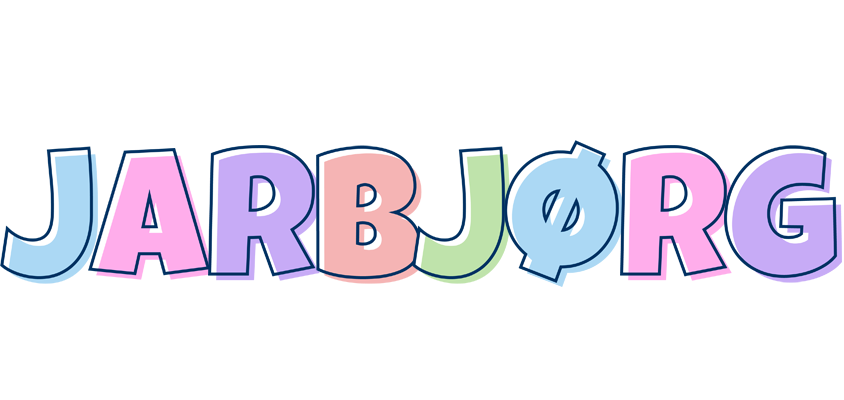 Jarbjørg pastel logo