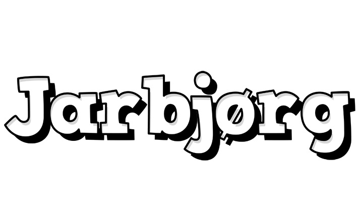 Jarbjørg snowing logo