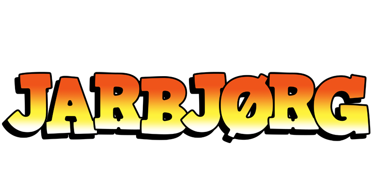 Jarbjørg sunset logo