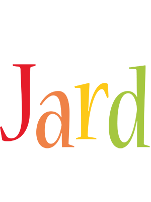Jard birthday logo