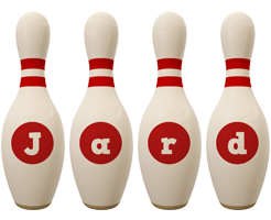 Jard bowling-pin logo