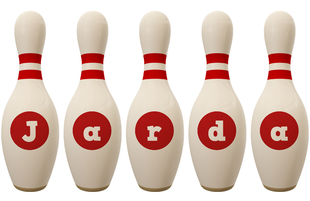Jarda bowling-pin logo
