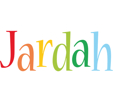 Jardah birthday logo