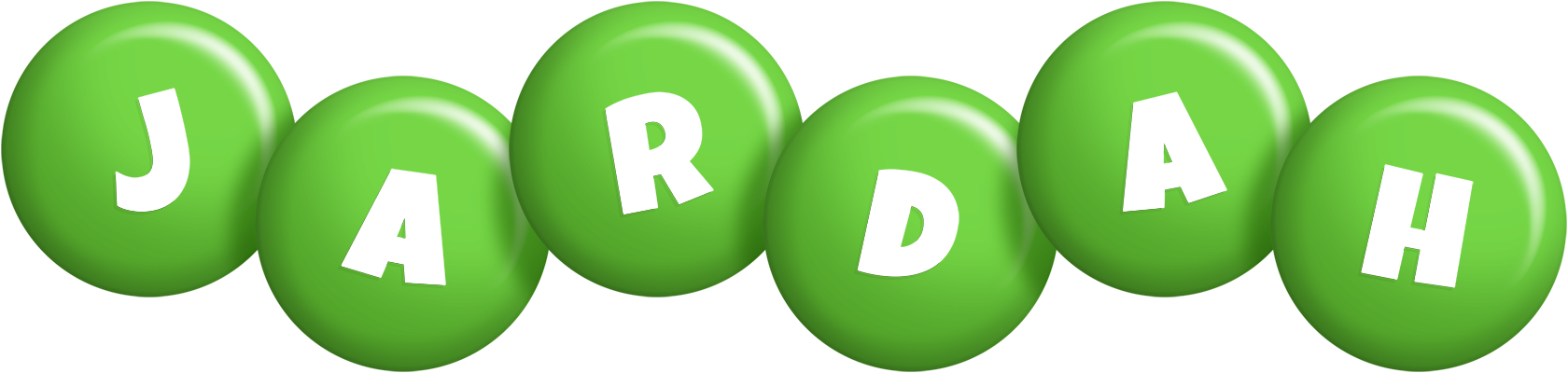 Jardah candy-green logo