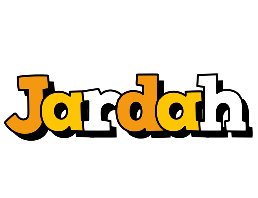 Jardah cartoon logo