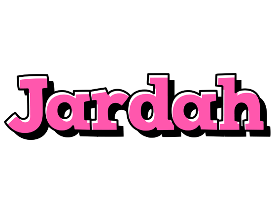 Jardah girlish logo