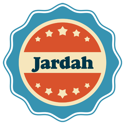 Jardah labels logo