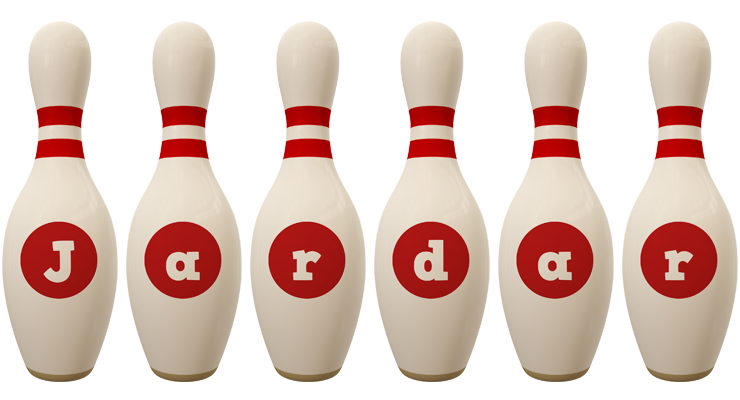 Jardar bowling-pin logo