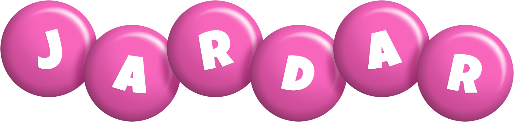 Jardar candy-pink logo