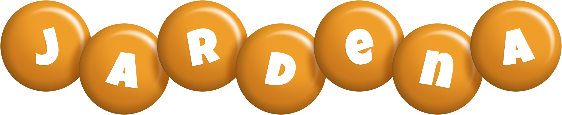 Jardena candy-orange logo