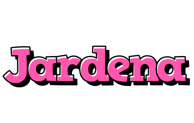Jardena girlish logo