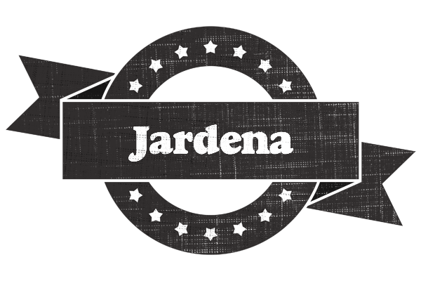 Jardena grunge logo