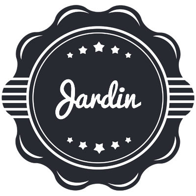 Jardin badge logo