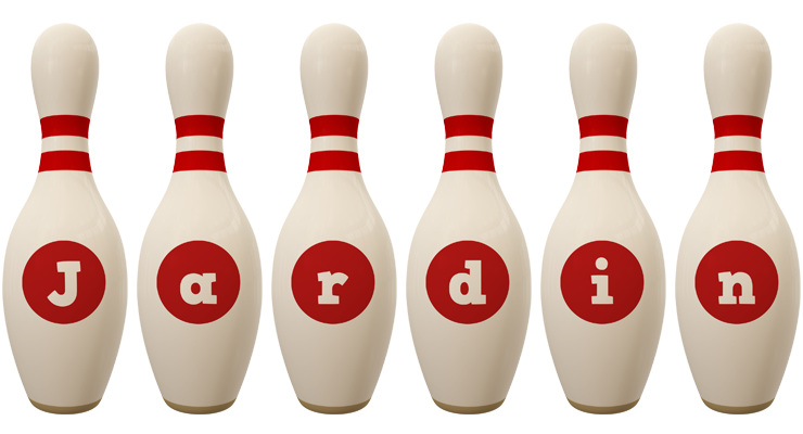 Jardin bowling-pin logo