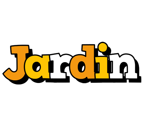 Jardin cartoon logo