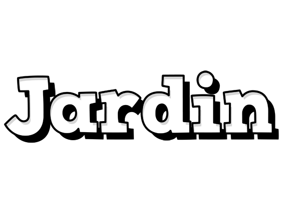 Jardin snowing logo