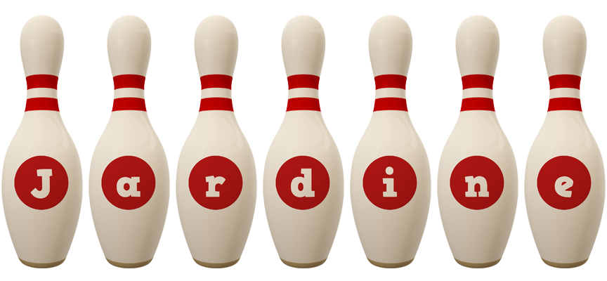 Jardine bowling-pin logo