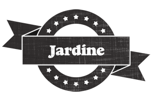 Jardine grunge logo