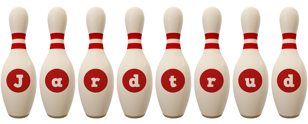 Jardtrud bowling-pin logo