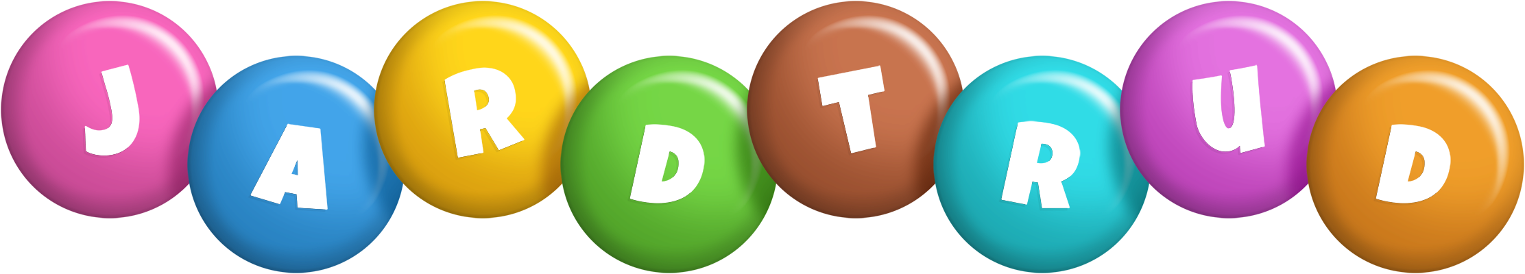 Jardtrud candy logo