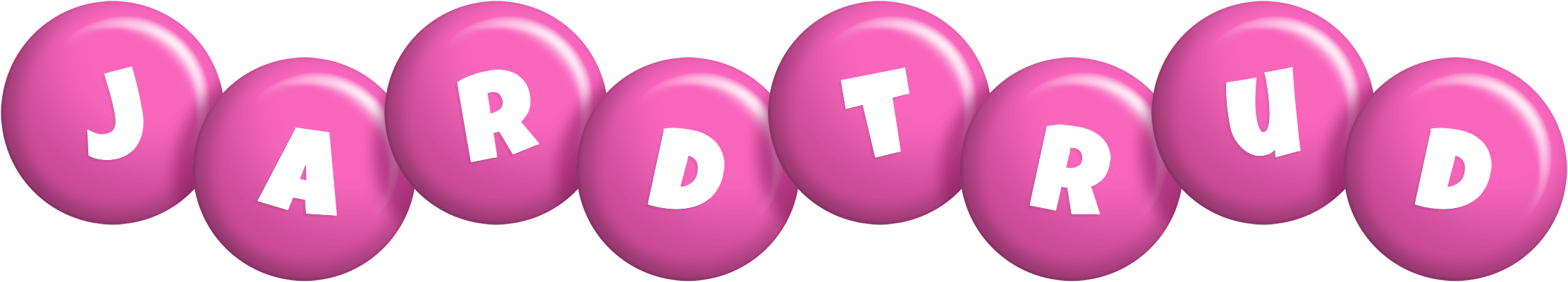 Jardtrud candy-pink logo