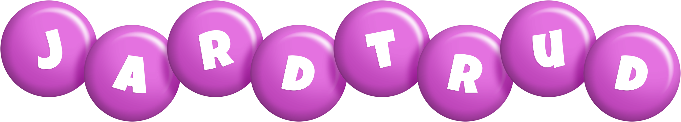 Jardtrud candy-purple logo