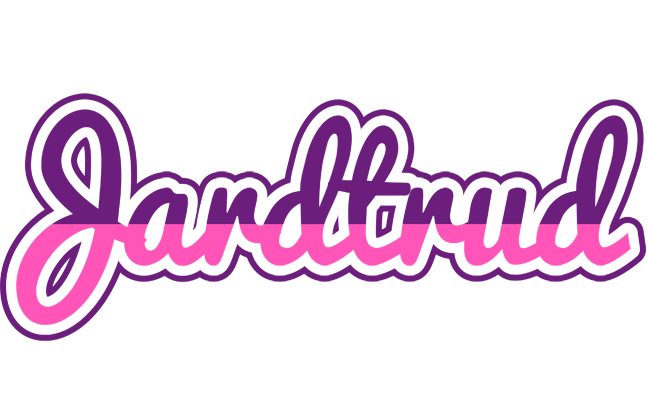 Jardtrud cheerful logo