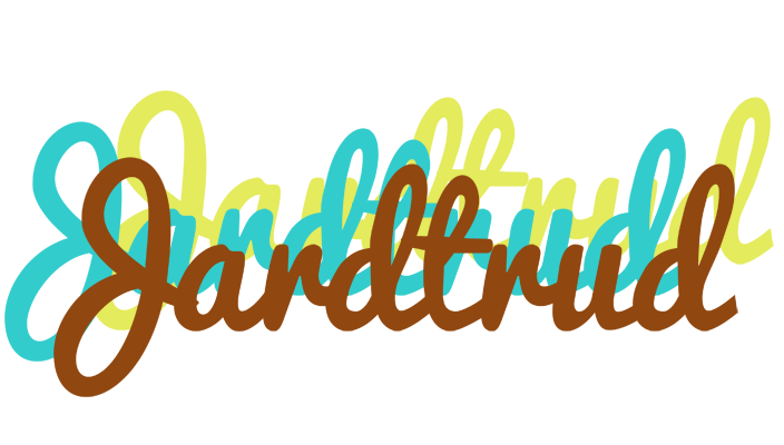 Jardtrud cupcake logo