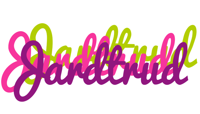 Jardtrud flowers logo