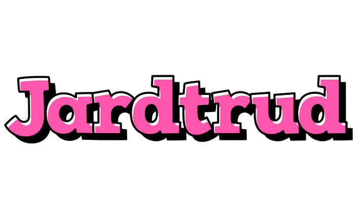 Jardtrud girlish logo