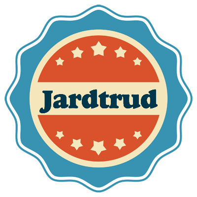 Jardtrud labels logo