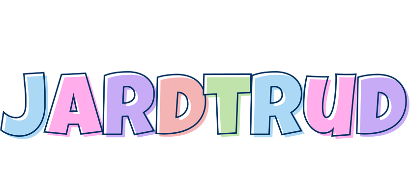 Jardtrud pastel logo