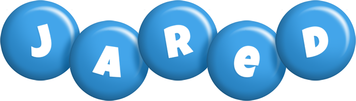 Jared candy-blue logo