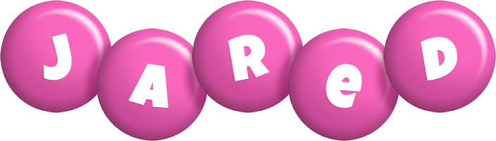 Jared candy-pink logo