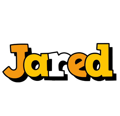 Jared cartoon logo