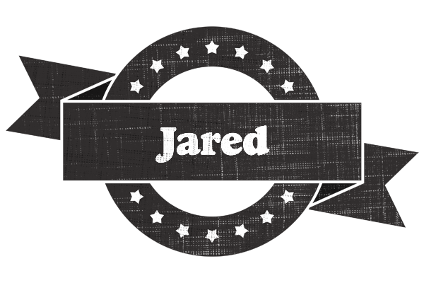 Jared grunge logo
