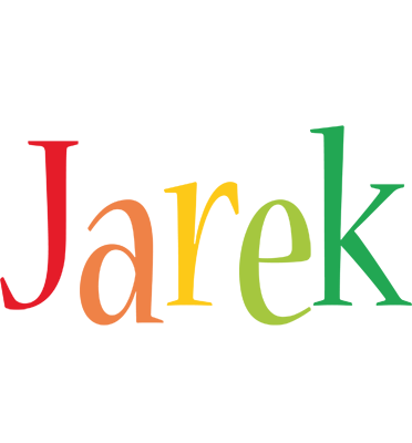 Jarek birthday logo