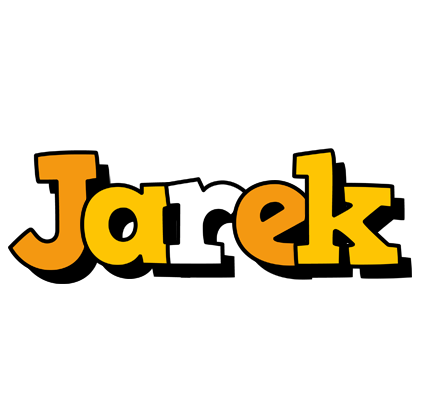 Jarek cartoon logo