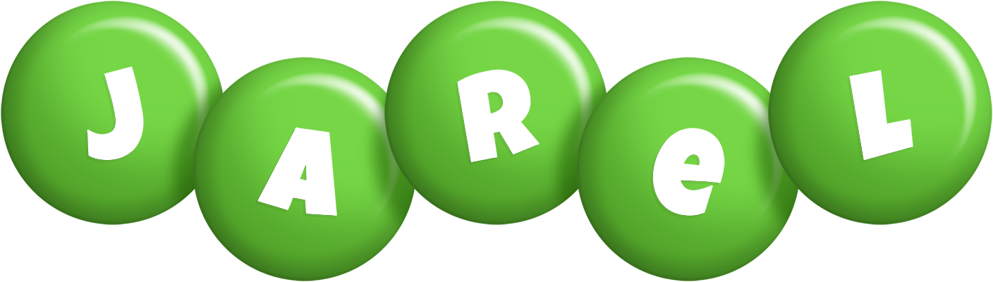 Jarel candy-green logo