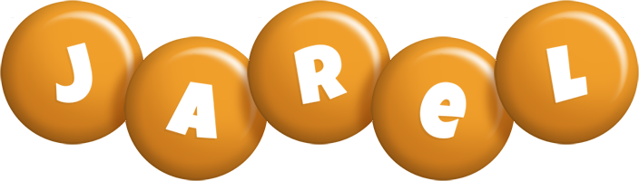 Jarel candy-orange logo