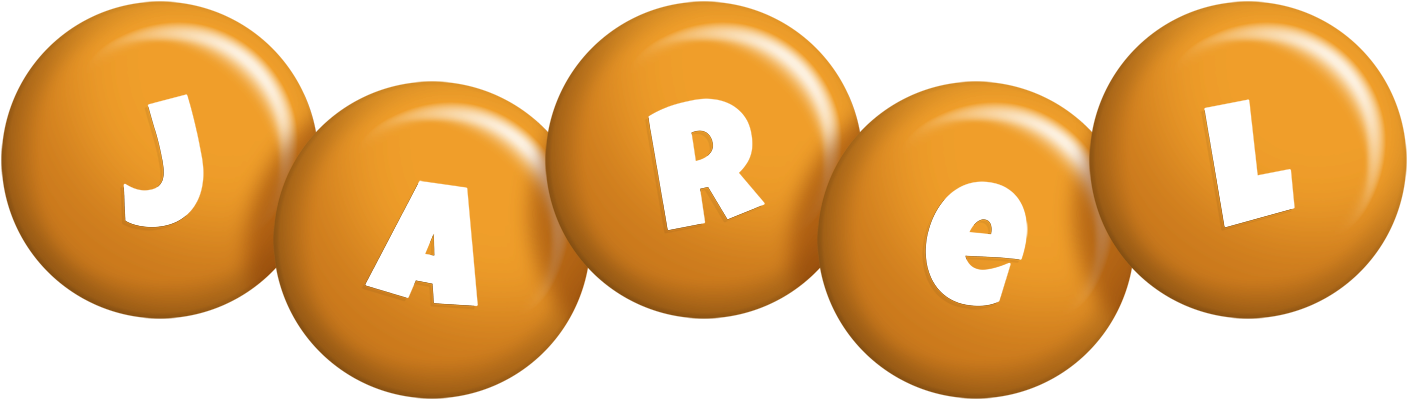 Jarel candy-orange logo