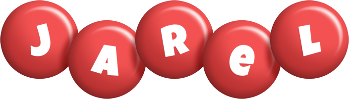 Jarel candy-red logo