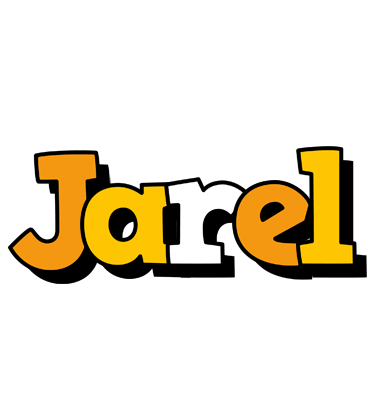 Jarel cartoon logo