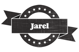 Jarel grunge logo