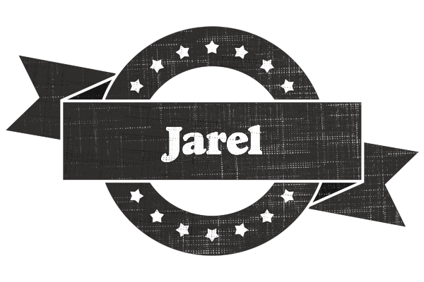 Jarel grunge logo