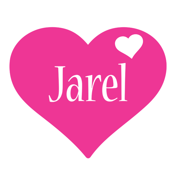 Jarel love-heart logo