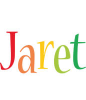 Jaret birthday logo