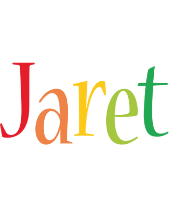 Jaret birthday logo